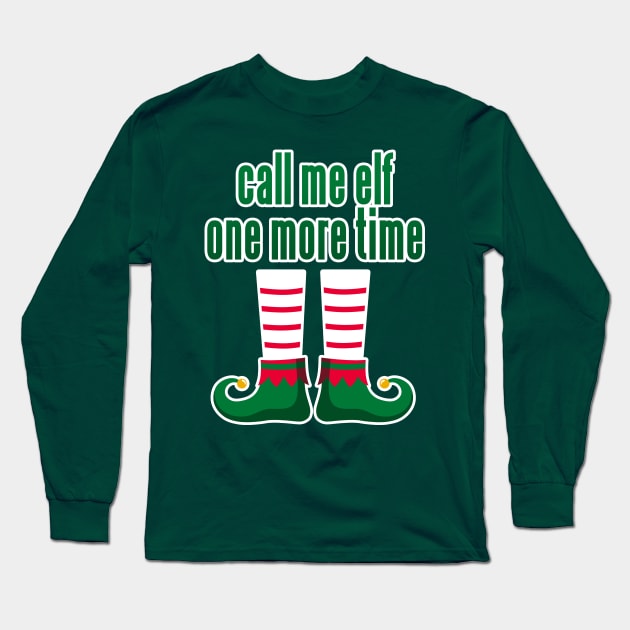 Angry Elf Long Sleeve T-Shirt by fishbiscuit